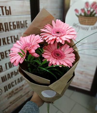 Букет цветов из: Герберы в Жуковке